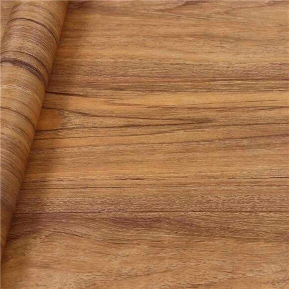 Wood Grain Contact Paper Peel and Stick Wallpaper Self Adhesive Wall Paper - Picture 2 of 7